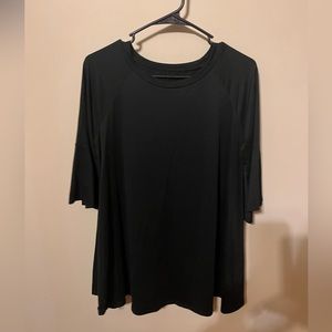 Black Silky Dress Shirt